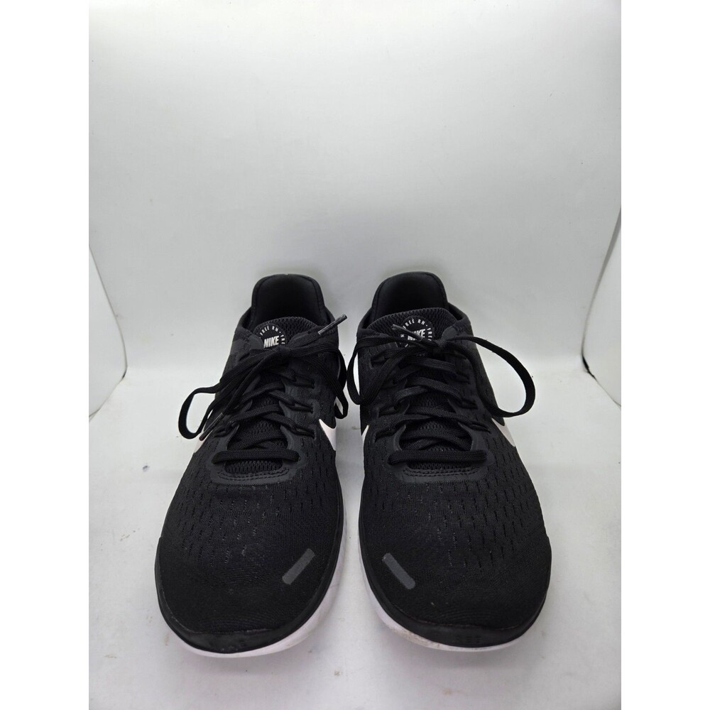 Nike Free RN 2018 Shoes Women's 7 Black Road Running Athletic Minimal Sneakers - Picture 2 of 9